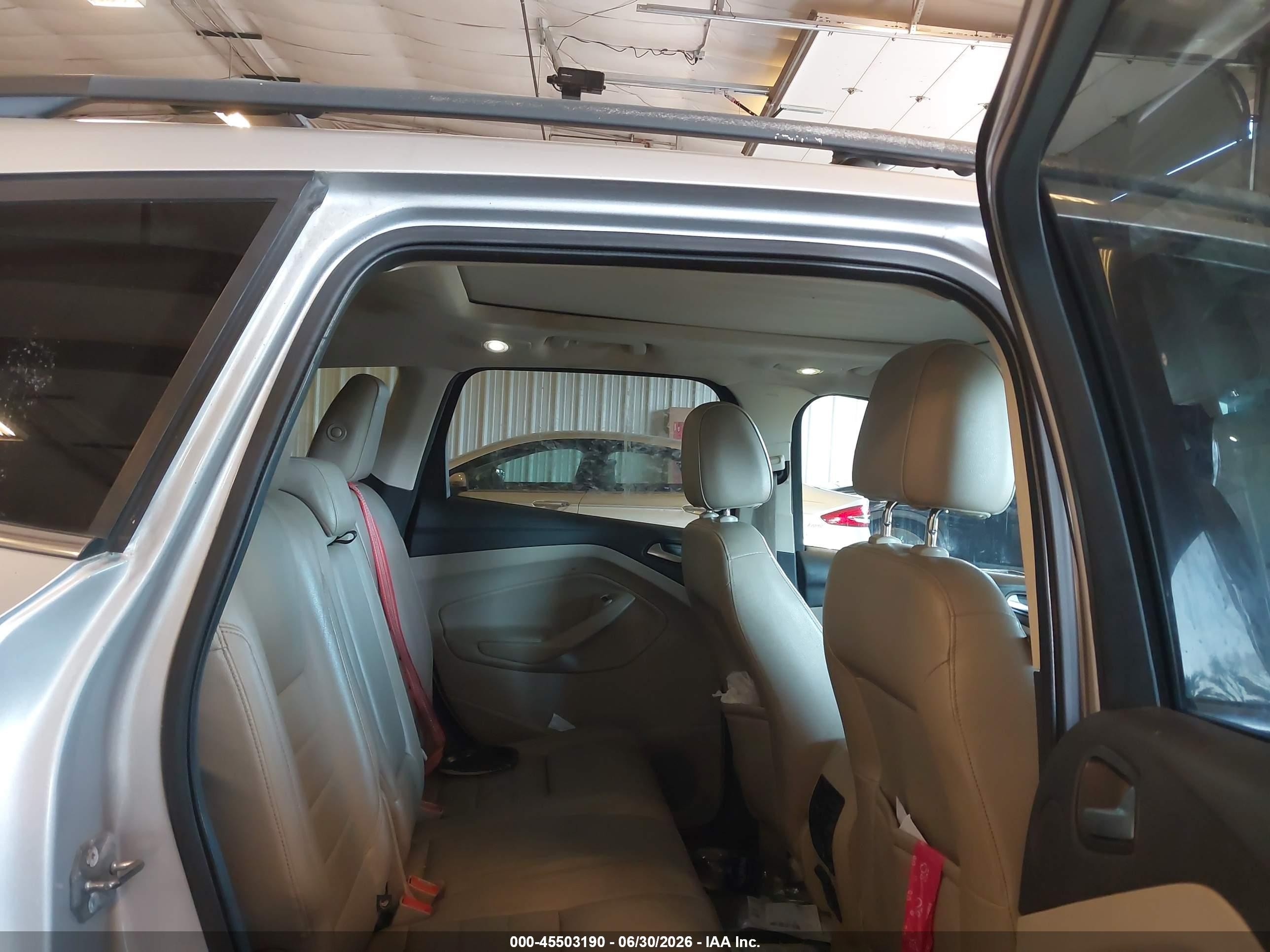 2014 Ford Escape Se Silver vin: 1FMCU9G99EUD27373