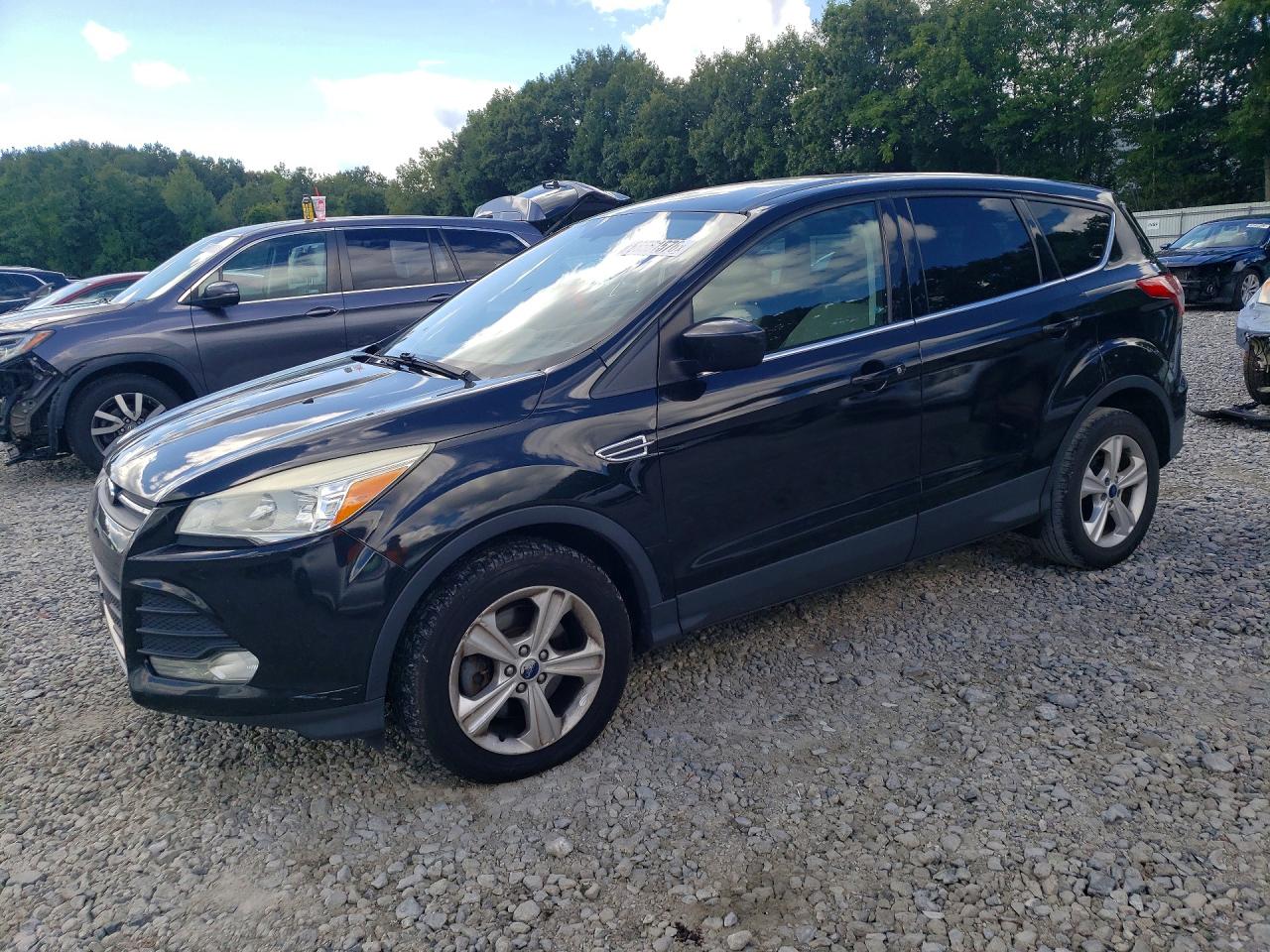 2014 Ford Escape Se Black vin: 1FMCU9G99EUD32508