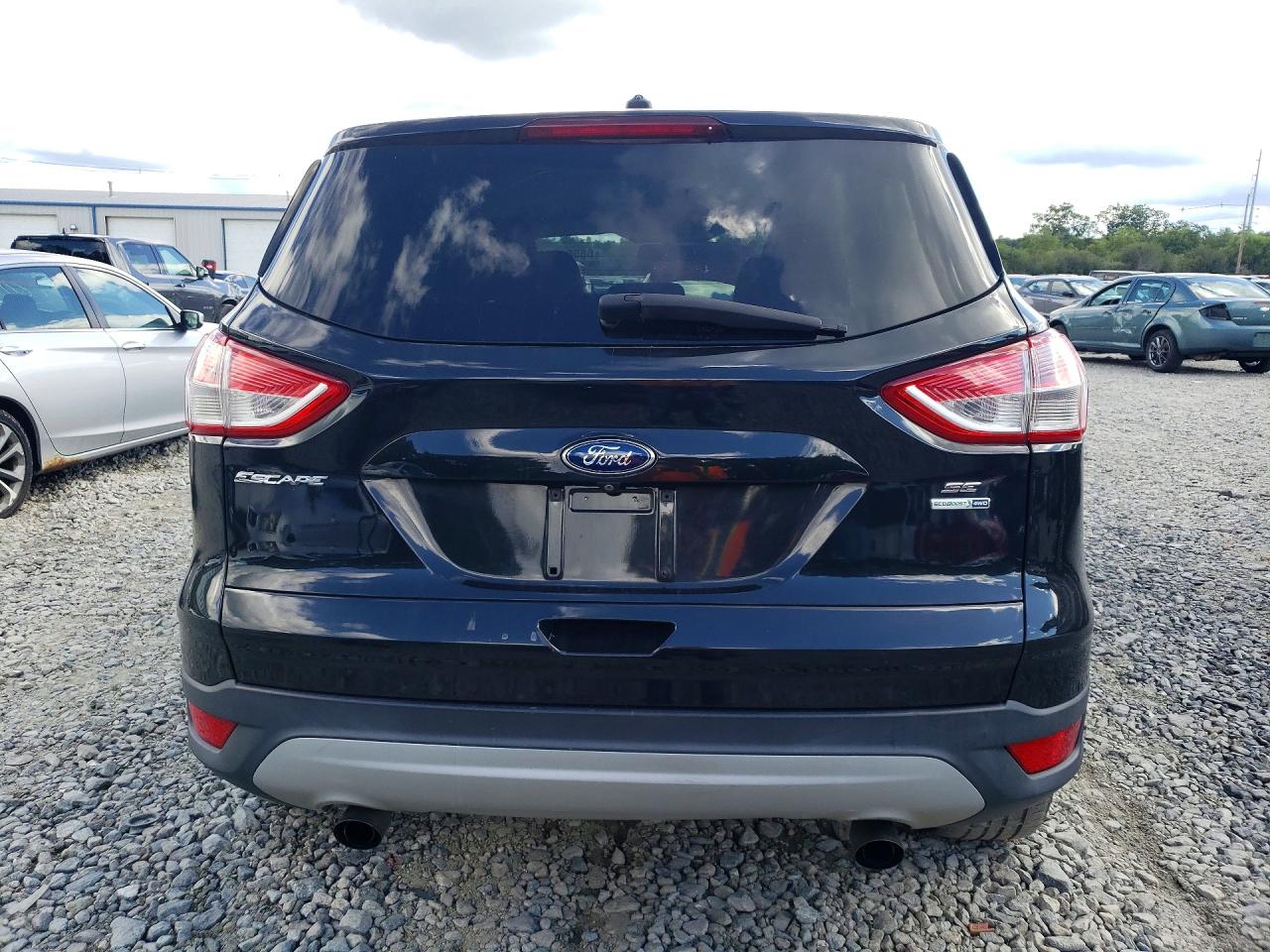 2014 Ford Escape Se Black vin: 1FMCU9G99EUD32508