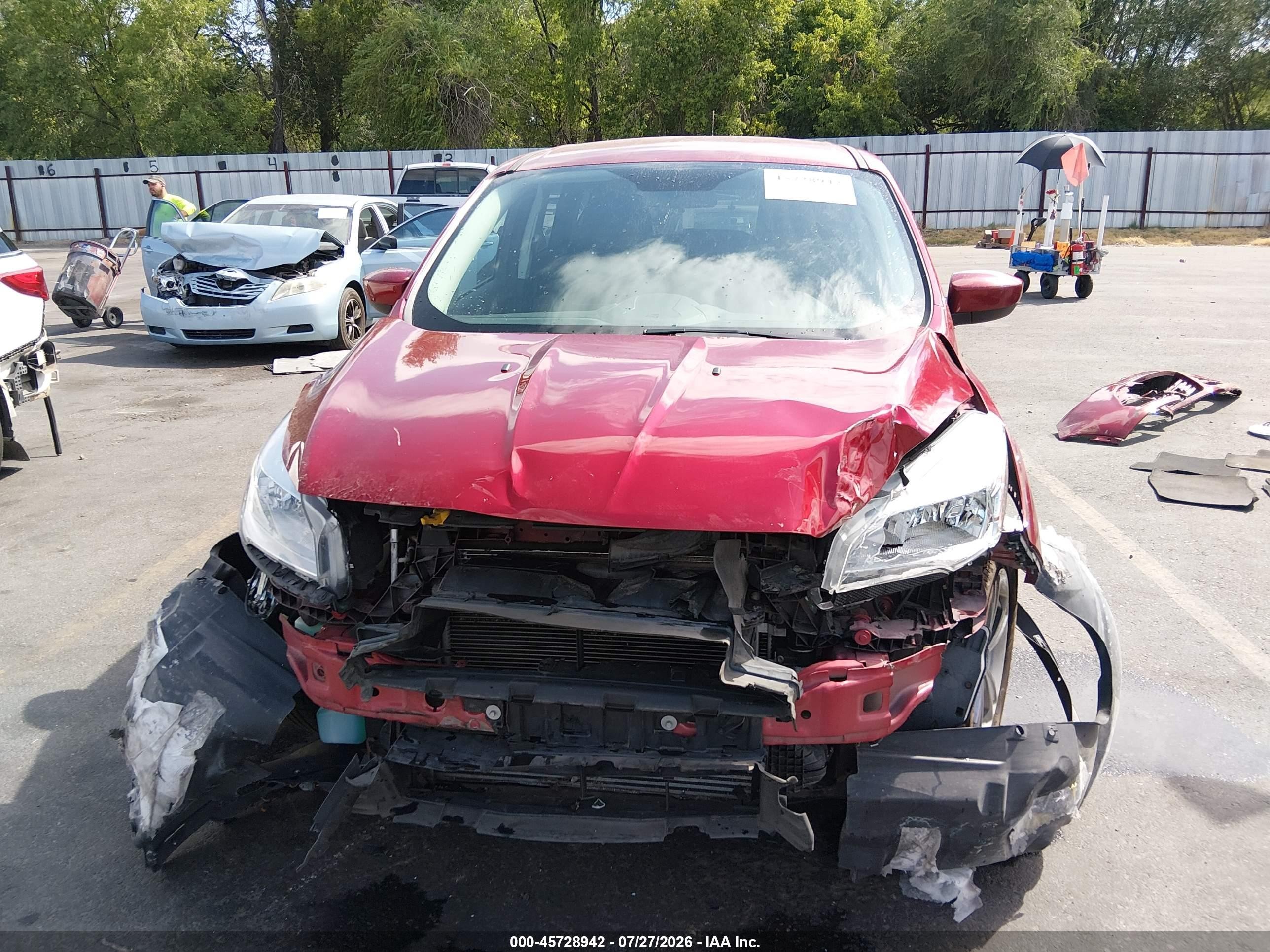 2014 Ford Escape Se Burgundy vin: 1FMCU9G99EUD44075
