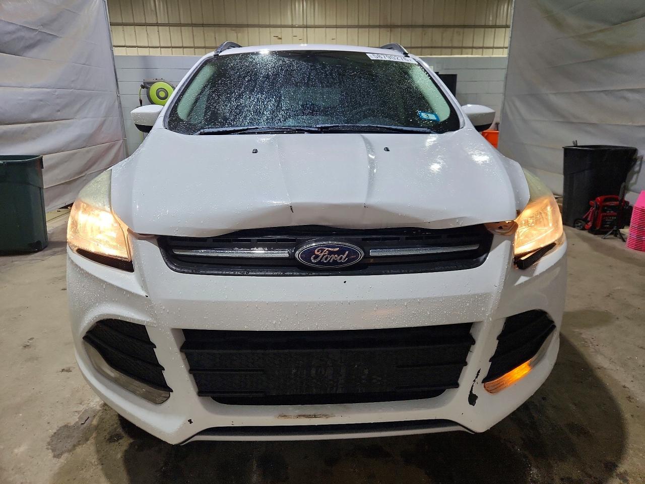 2014 Ford Escape Se White vin: 1FMCU9G99EUD59854