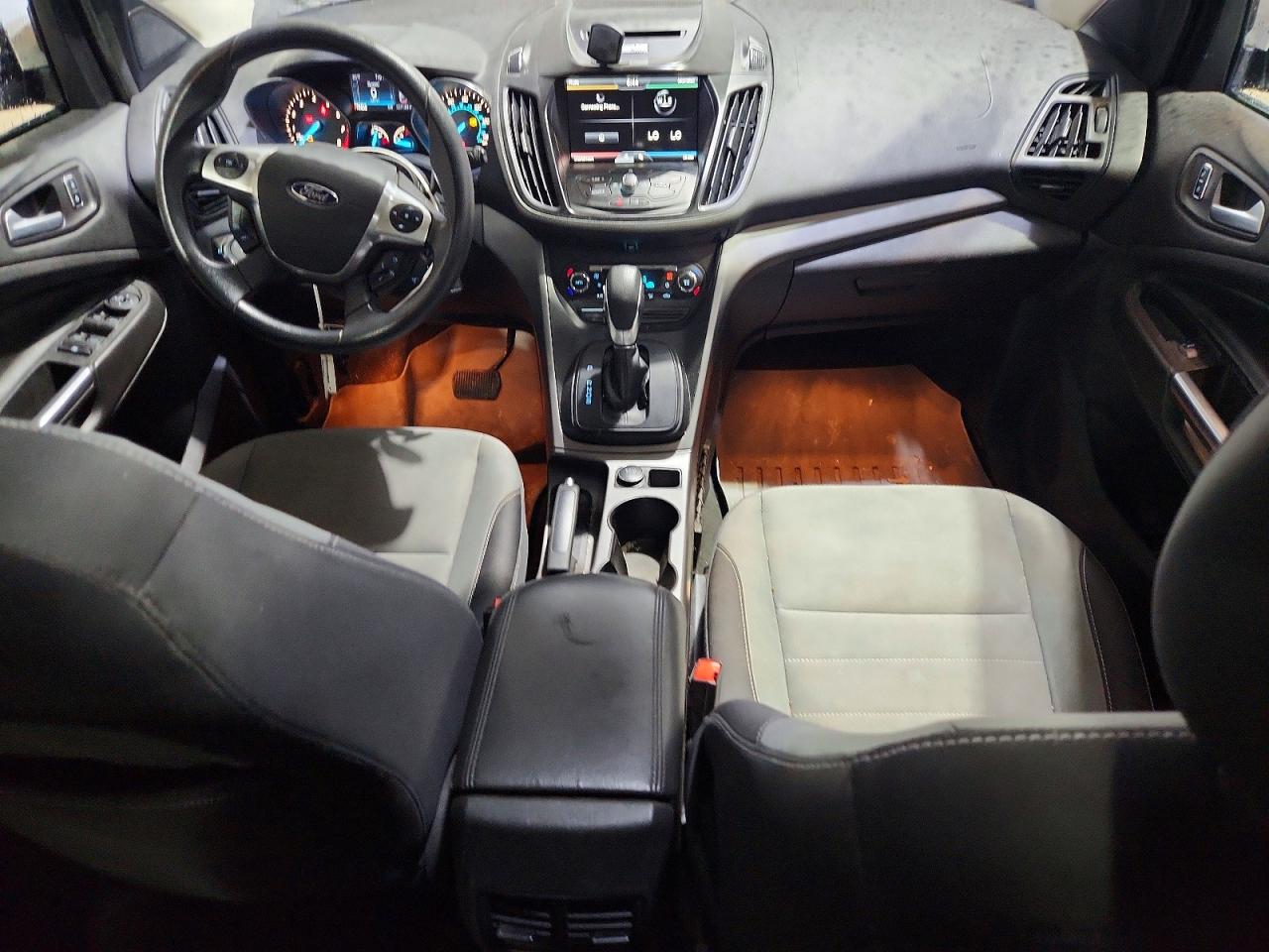 2014 Ford Escape Se White vin: 1FMCU9G99EUD59854