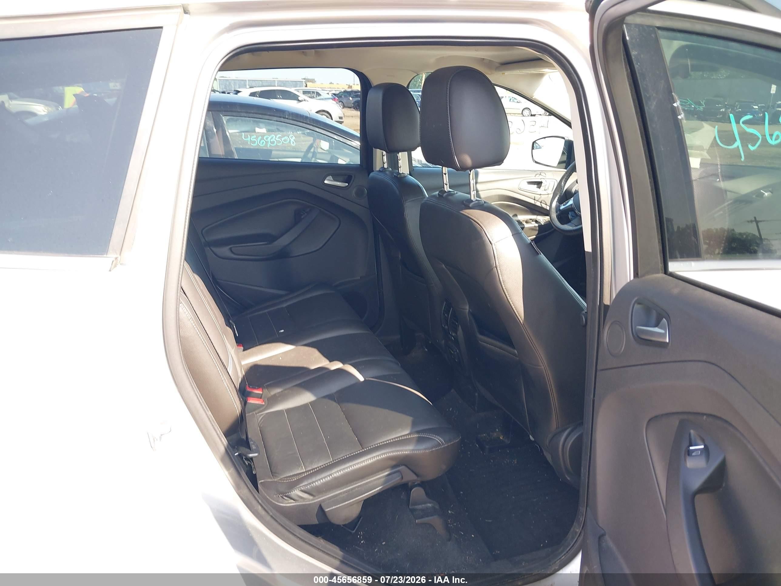 2015 Ford Escape Se Silver vin: 1FMCU9G99FUA01915