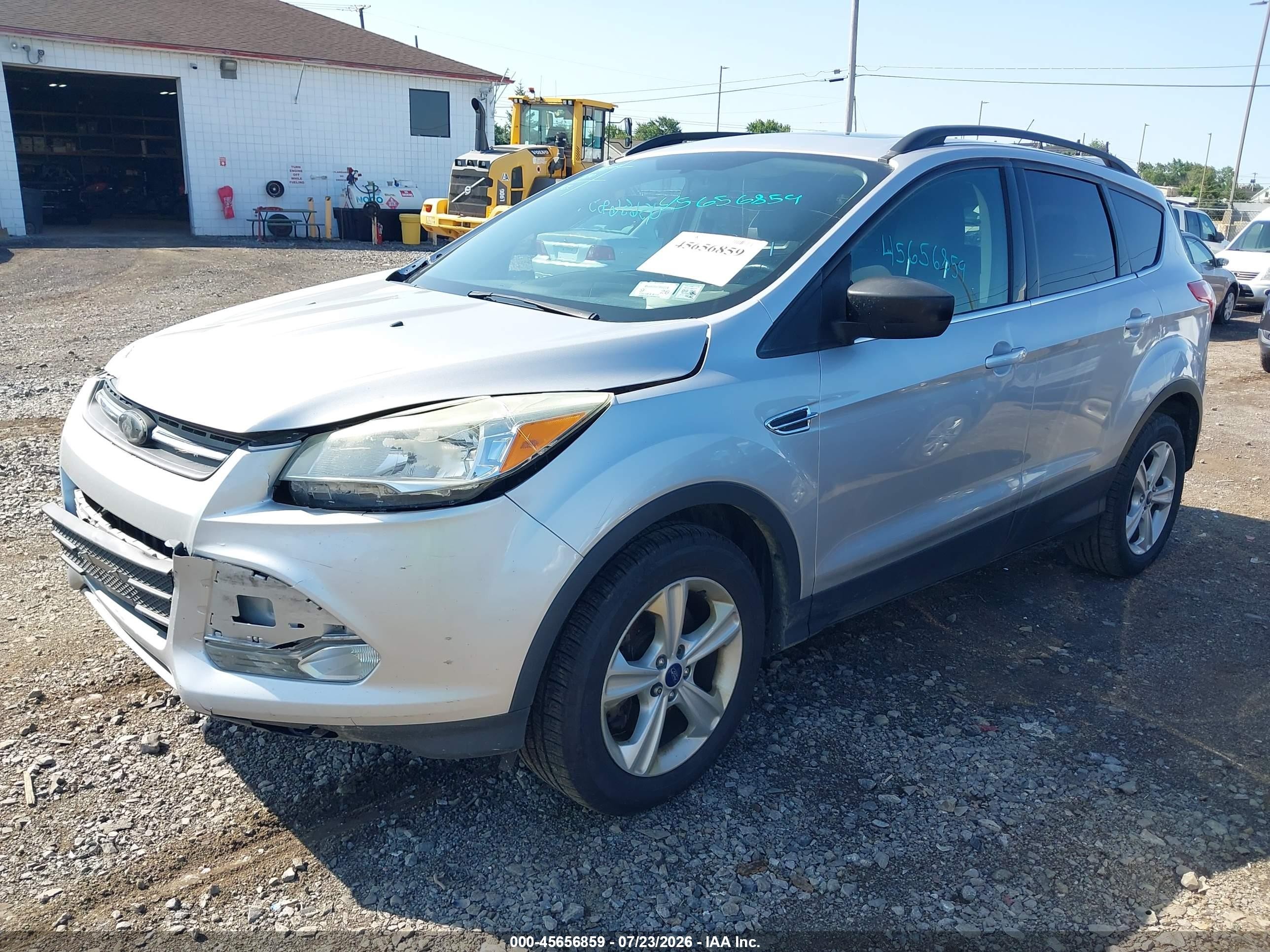 2015 Ford Escape Se Silver vin: 1FMCU9G99FUA01915