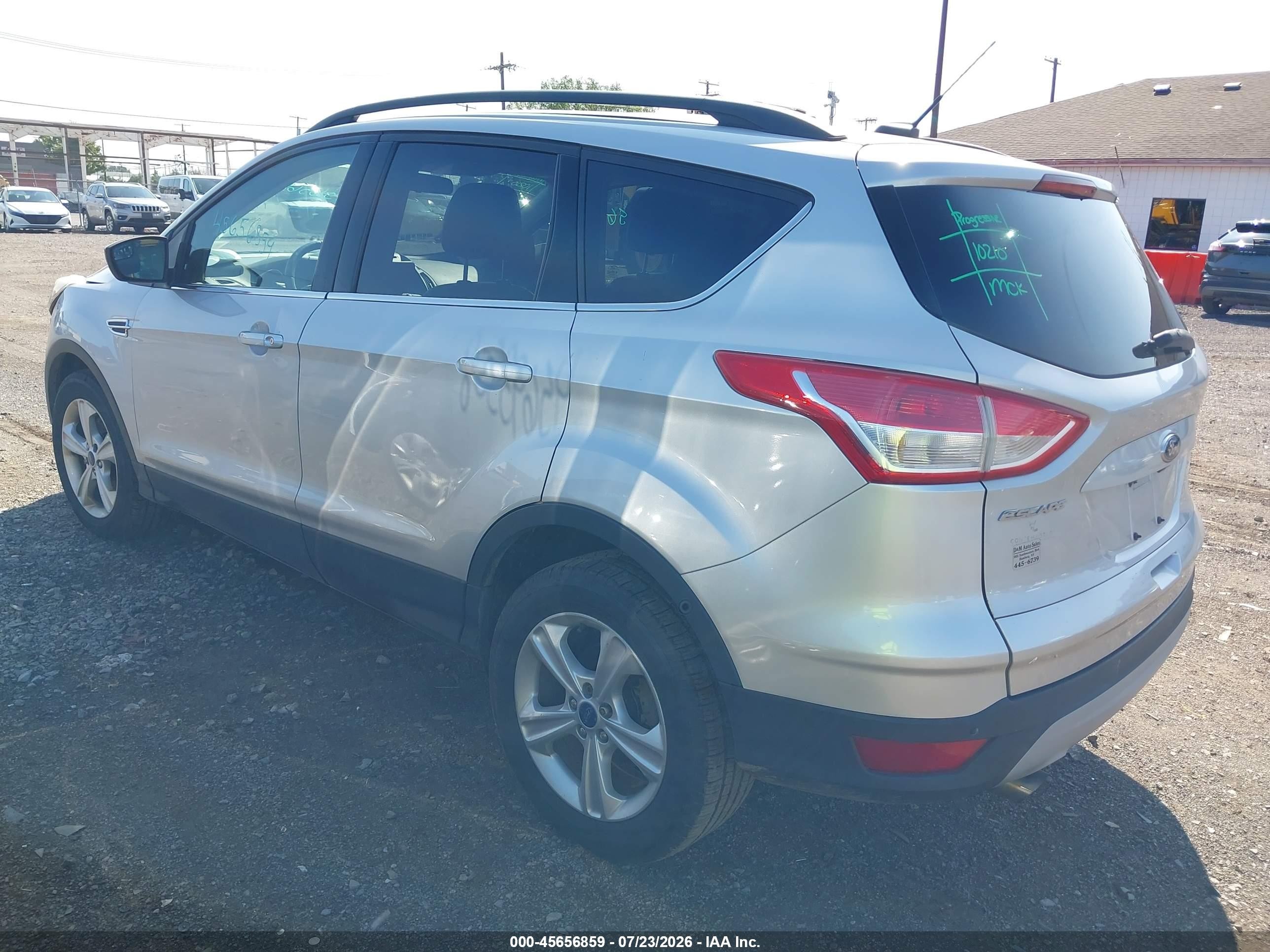 2015 Ford Escape Se Silver vin: 1FMCU9G99FUA01915