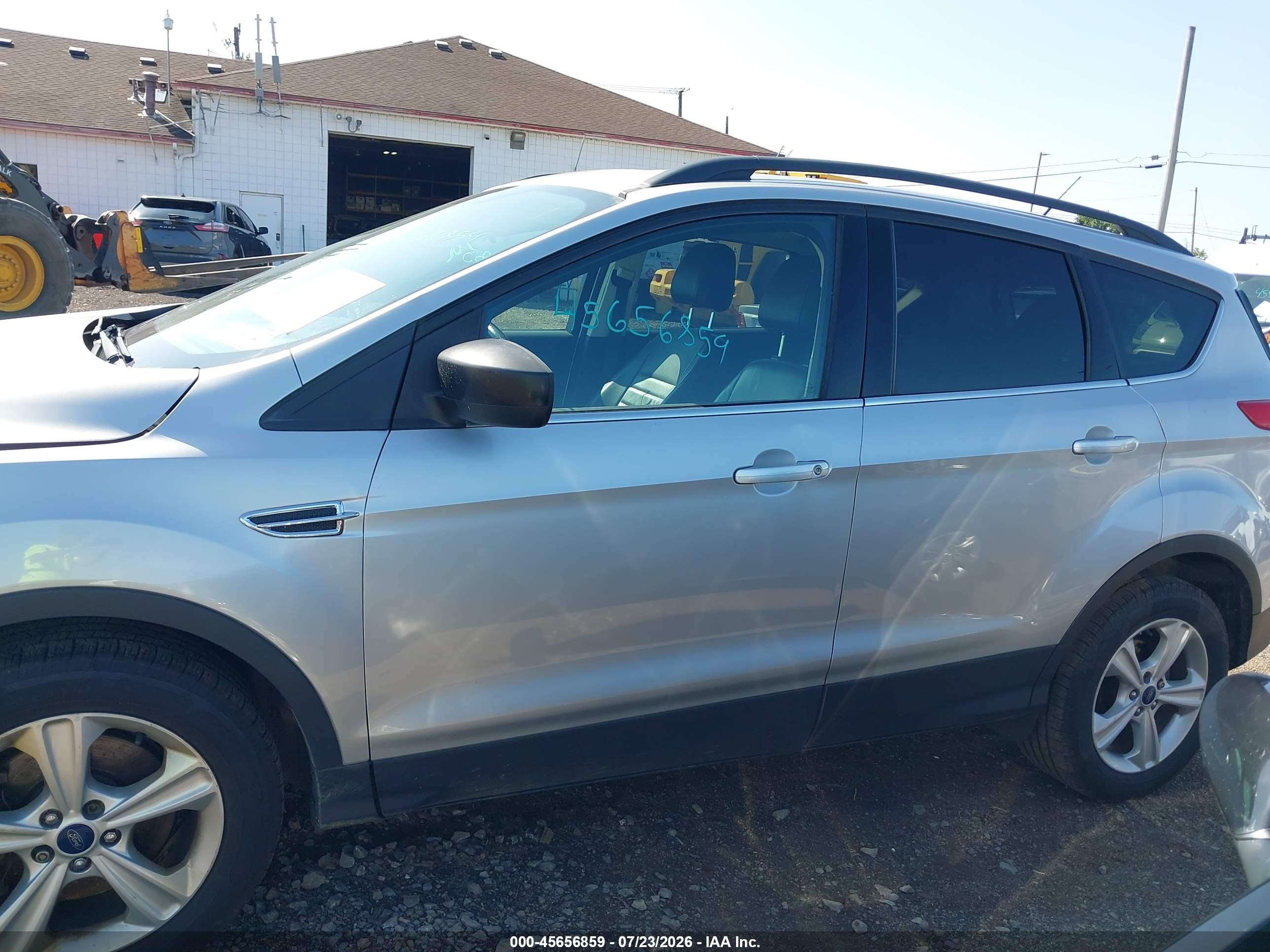 2015 Ford Escape Se Silver vin: 1FMCU9G99FUA01915