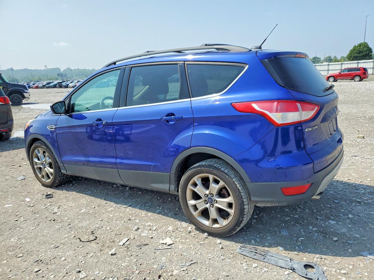 2015 Ford Escape Se Синий vin: 1FMCU9G99FUA43419