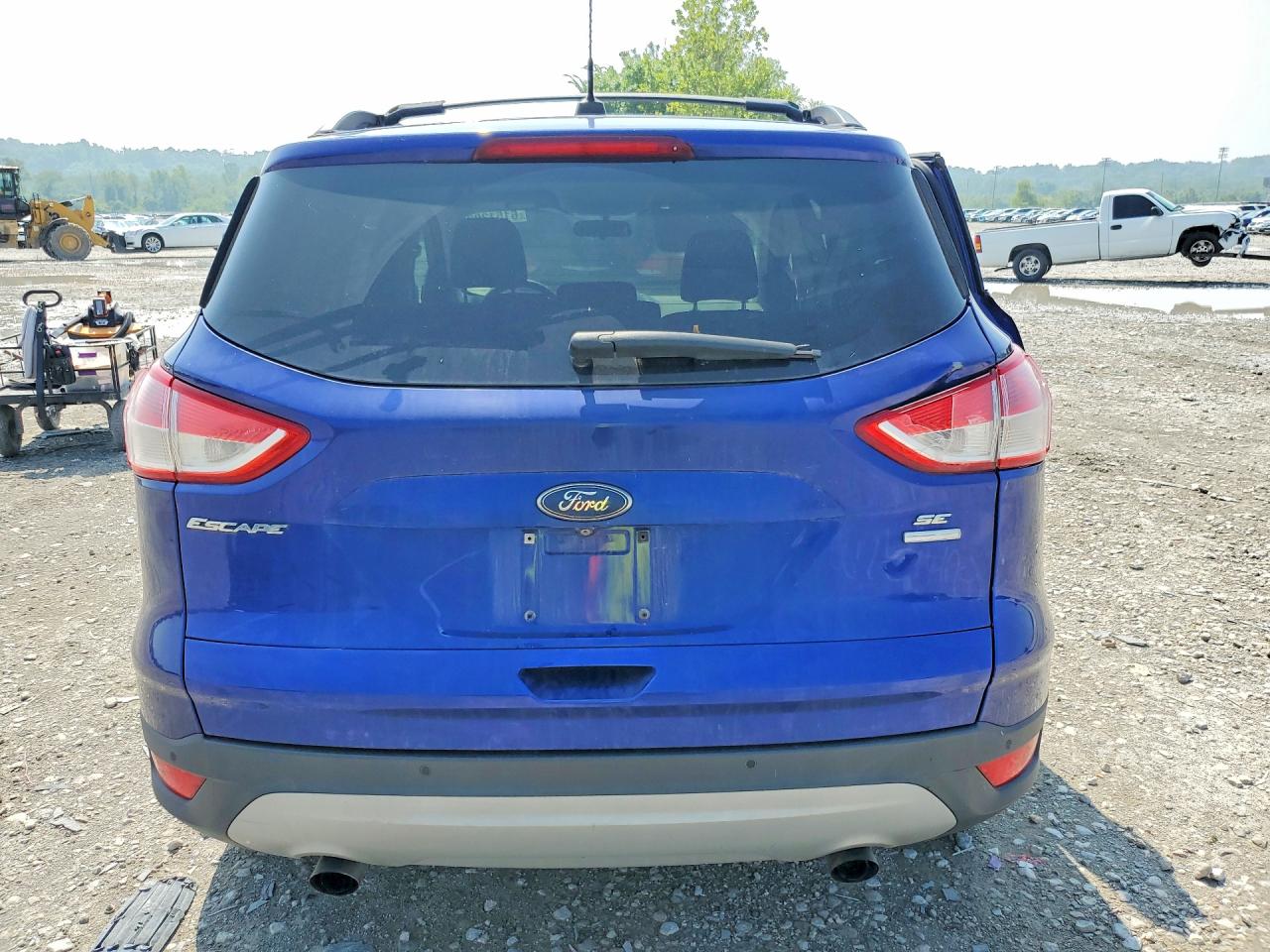 2015 Ford Escape Se Синий vin: 1FMCU9G99FUA43419