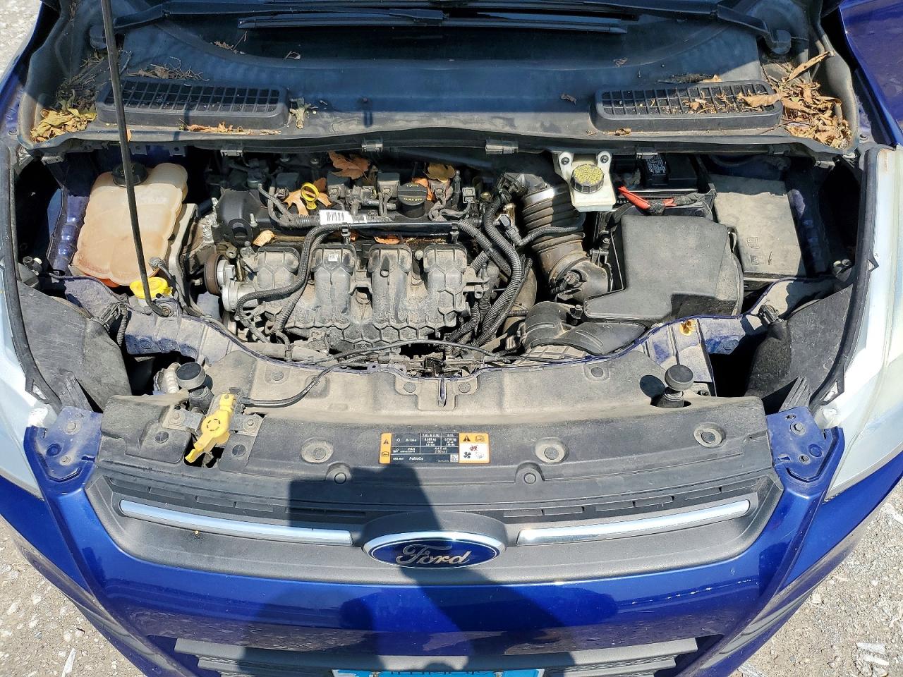 2015 Ford Escape Se Синий vin: 1FMCU9G99FUA43419