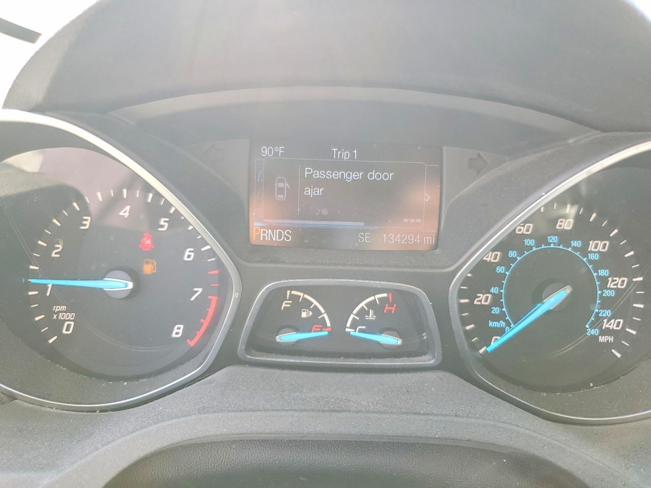 2015 Ford Escape Se Синий vin: 1FMCU9G99FUA43419