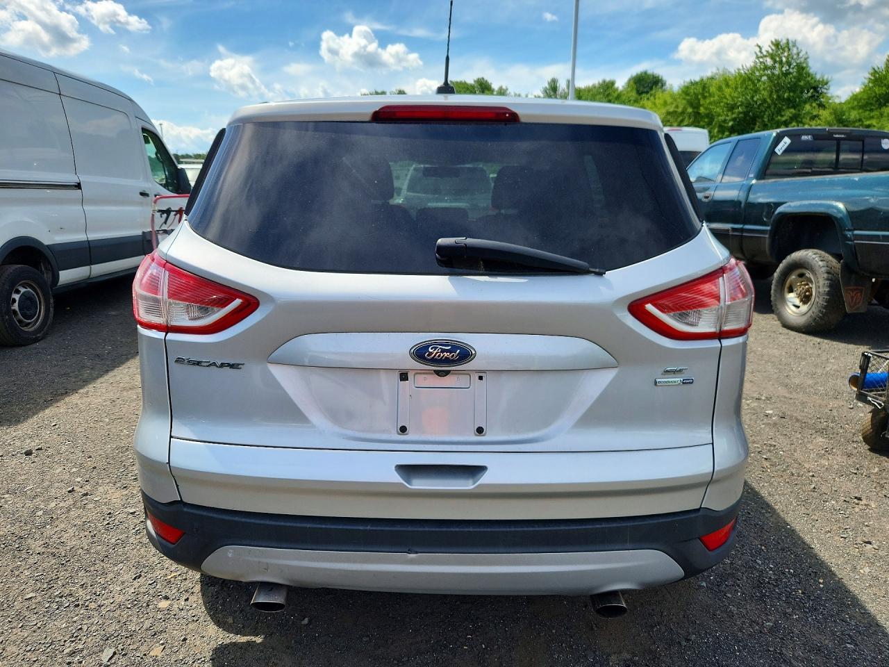 2015 Ford Escape Se Silver vin: 1FMCU9G99FUA45073