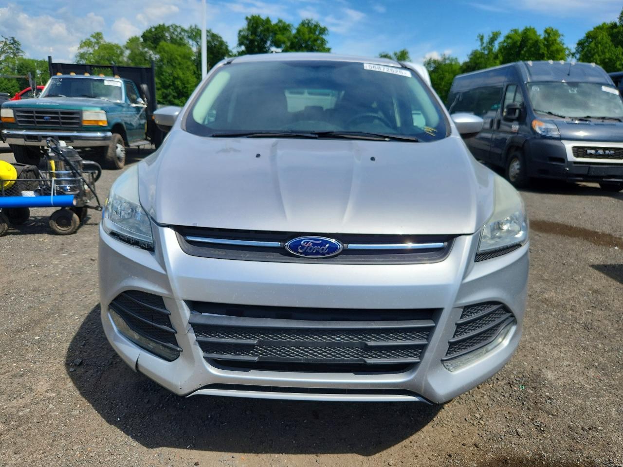 2015 Ford Escape Se Silver vin: 1FMCU9G99FUA45073