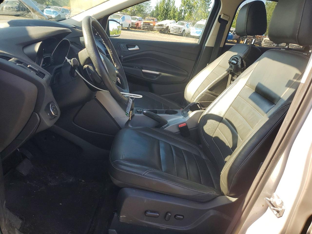 2015 Ford Escape Se Silver vin: 1FMCU9G99FUA52931