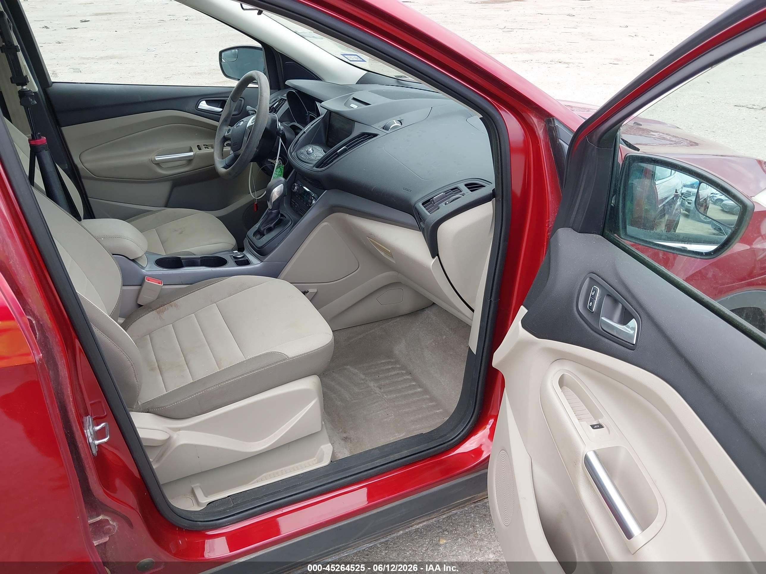 2015 Ford Escape Se Бордовый vin: 1FMCU9G99FUB77671