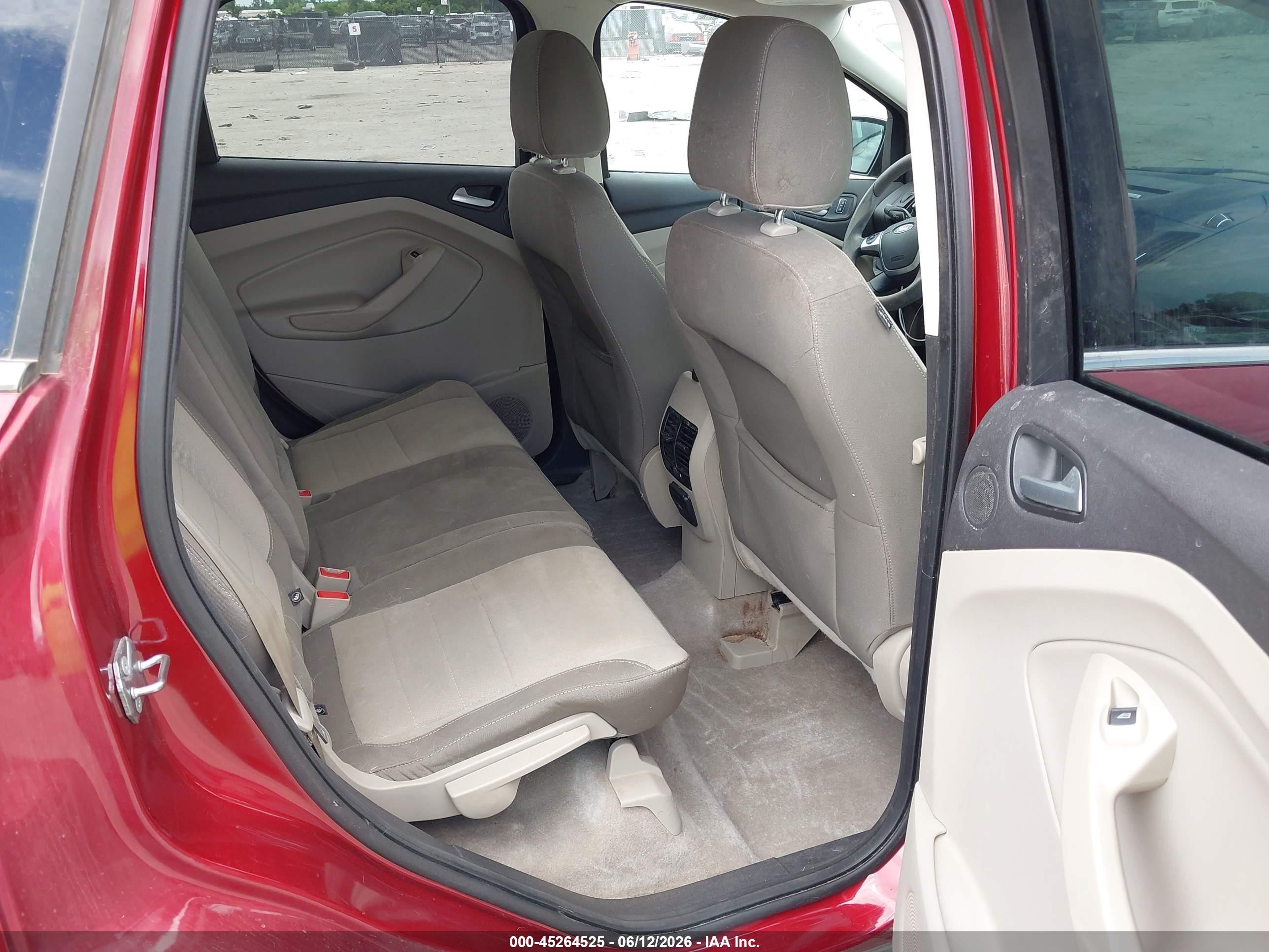 2015 Ford Escape Se Бордовый vin: 1FMCU9G99FUB77671