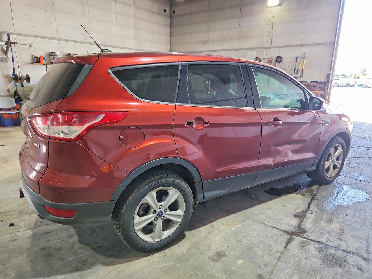 2015 Ford Escape Se Burgundy vin: 1FMCU9G99FUC60968