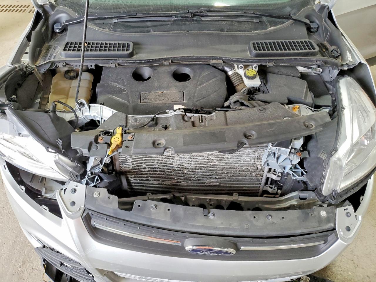 2015 Ford Escape Se Silver vin: 1FMCU9G99FUC87975
