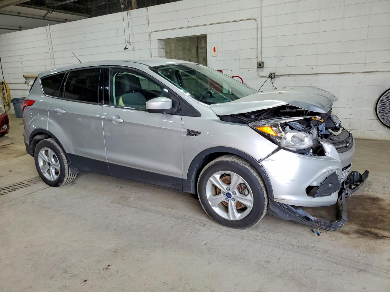 2015 Ford Escape Se Silver vin: 1FMCU9G99FUC87975