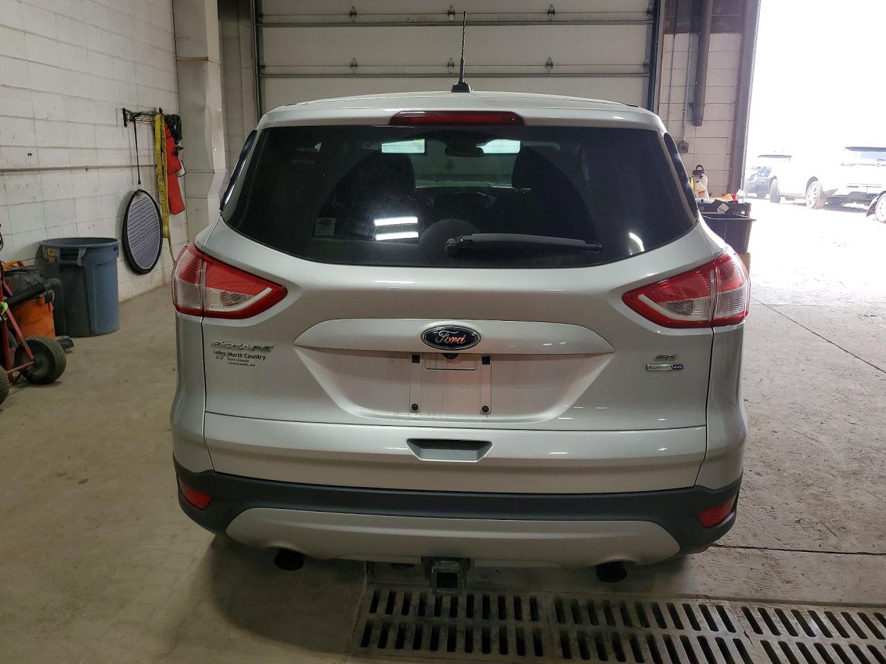 2015 Ford Escape Se Silver vin: 1FMCU9G99FUC87975