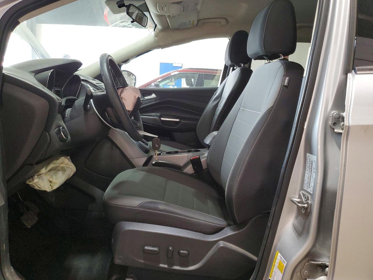2015 Ford Escape Se Silver vin: 1FMCU9G99FUC87975