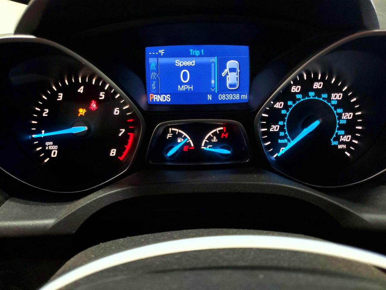 2015 Ford Escape Se Silver vin: 1FMCU9G99FUC87975
