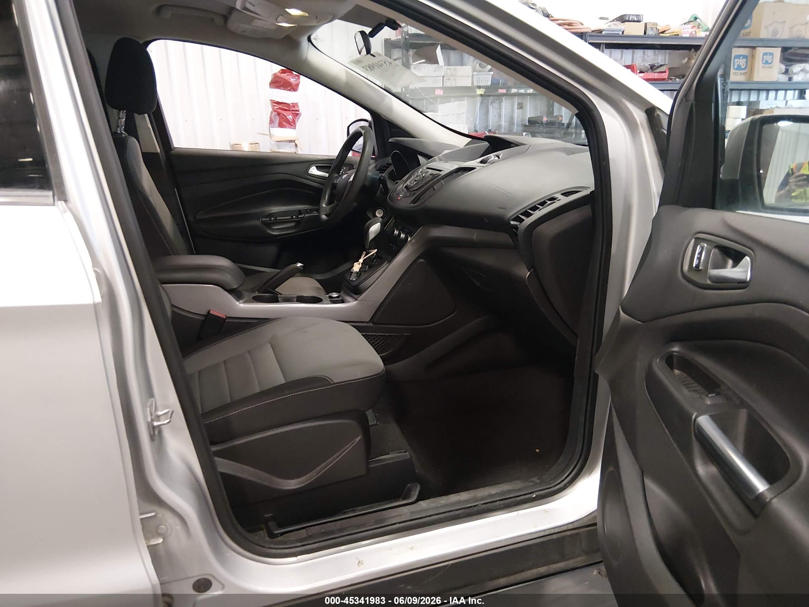 2016 Ford Escape Se Silver vin: 1FMCU9G99GUA54373