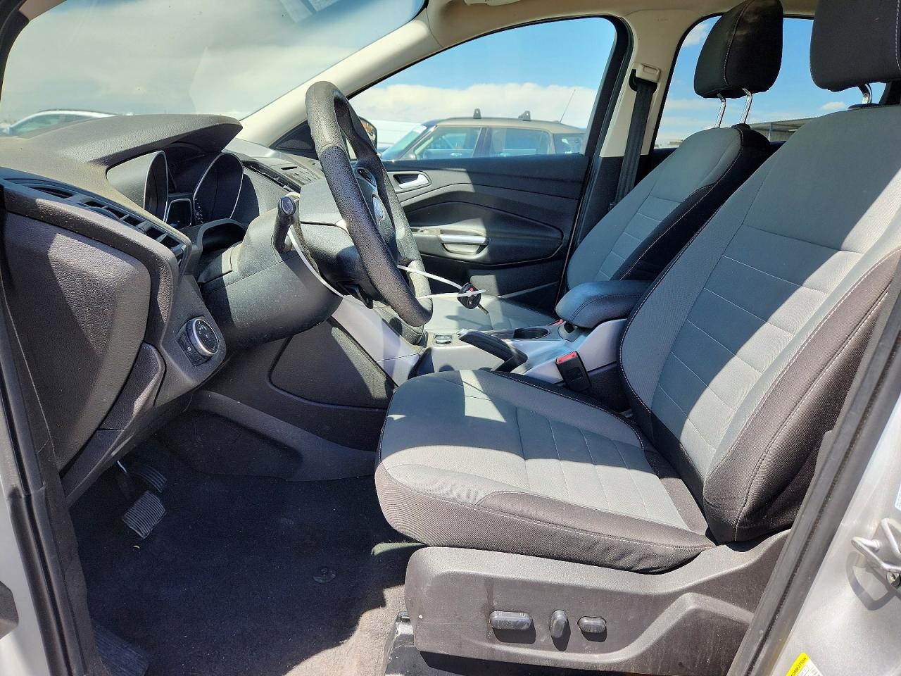 2016 Ford Escape Se Silver vin: 1FMCU9G99GUC46263