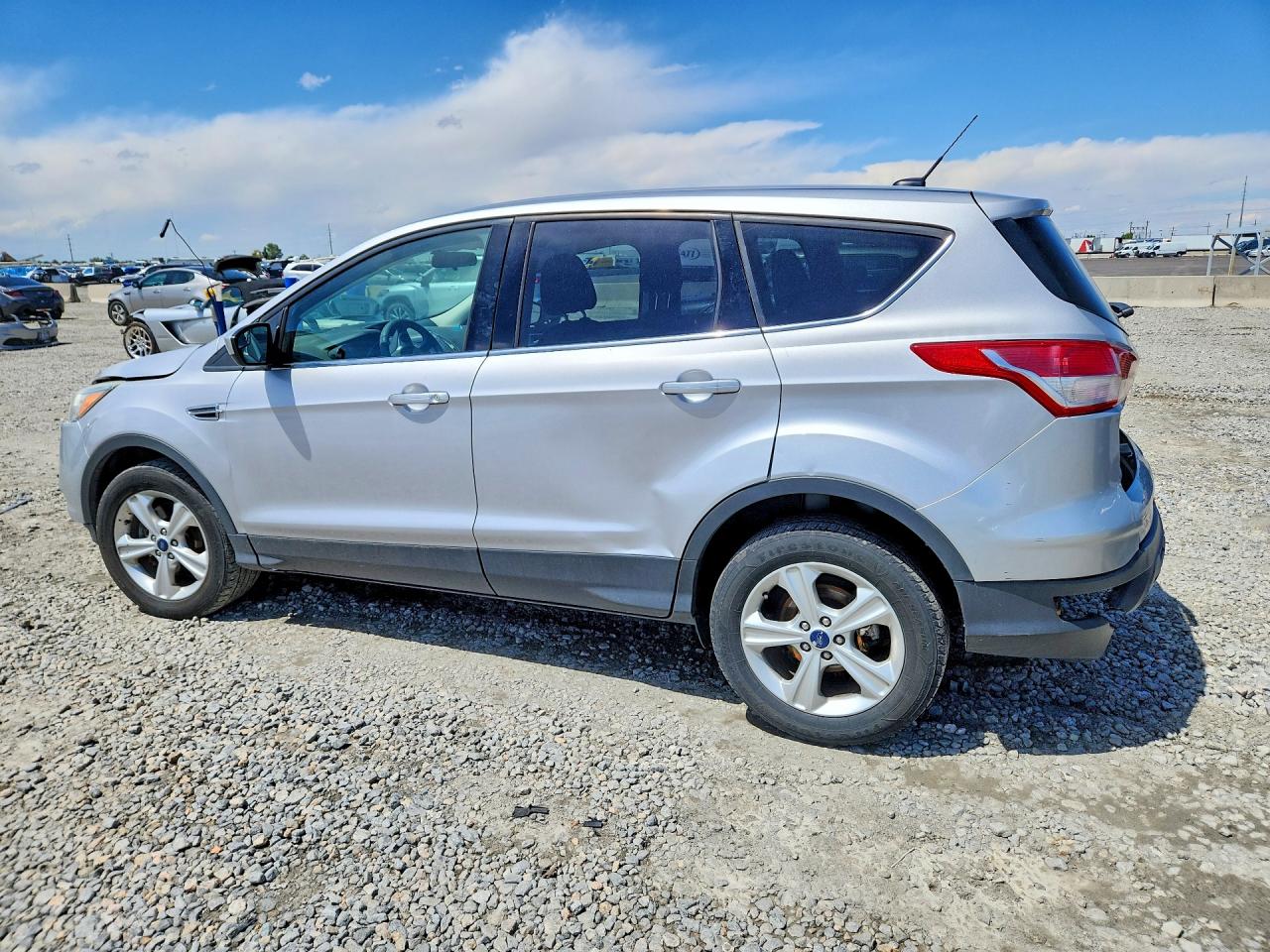 2016 Ford Escape Se Silver vin: 1FMCU9G99GUC46263