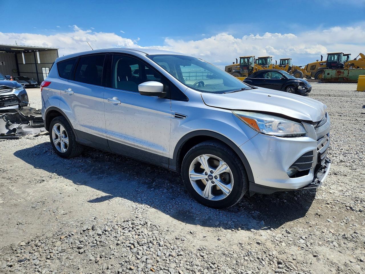 2016 Ford Escape Se Silver vin: 1FMCU9G99GUC46263