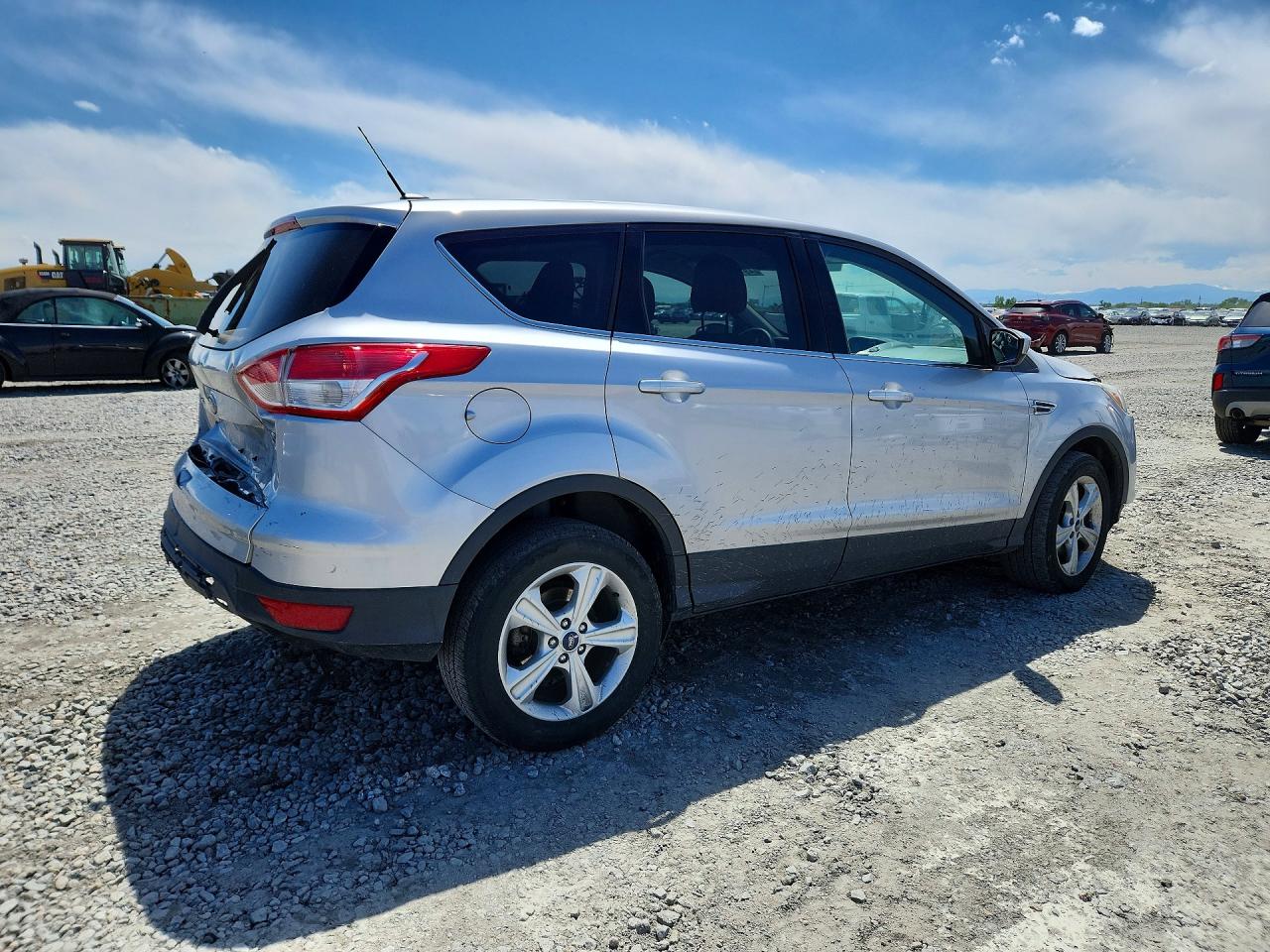 2016 Ford Escape Se Silver vin: 1FMCU9G99GUC46263