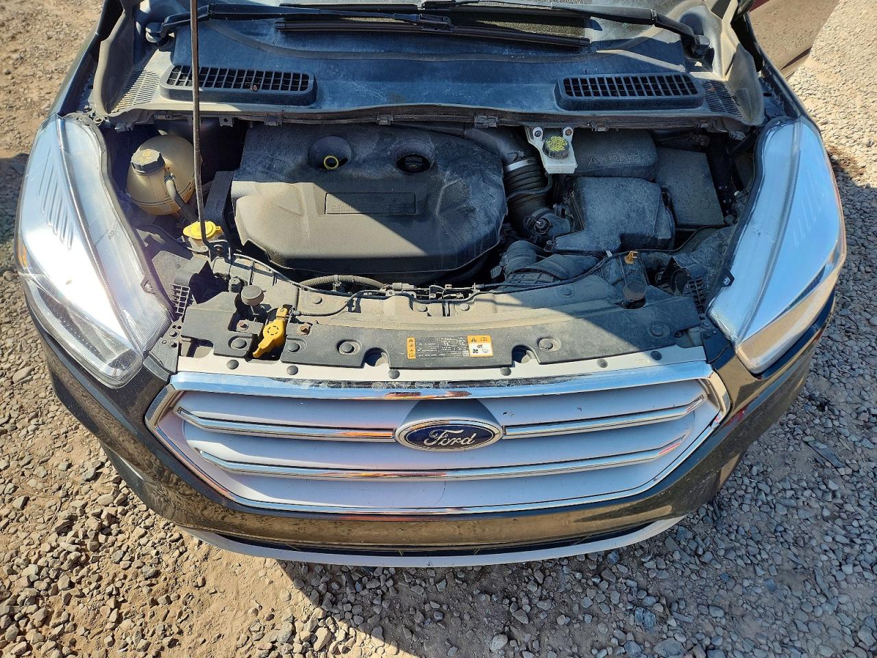 2018 Ford Escape Se Gray vin: 1FMCU9G99JUC63491