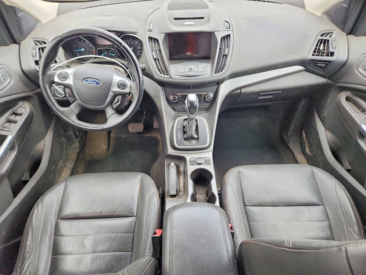 2013 Ford Escape Se White vin: 1FMCU9G9XDUB66935