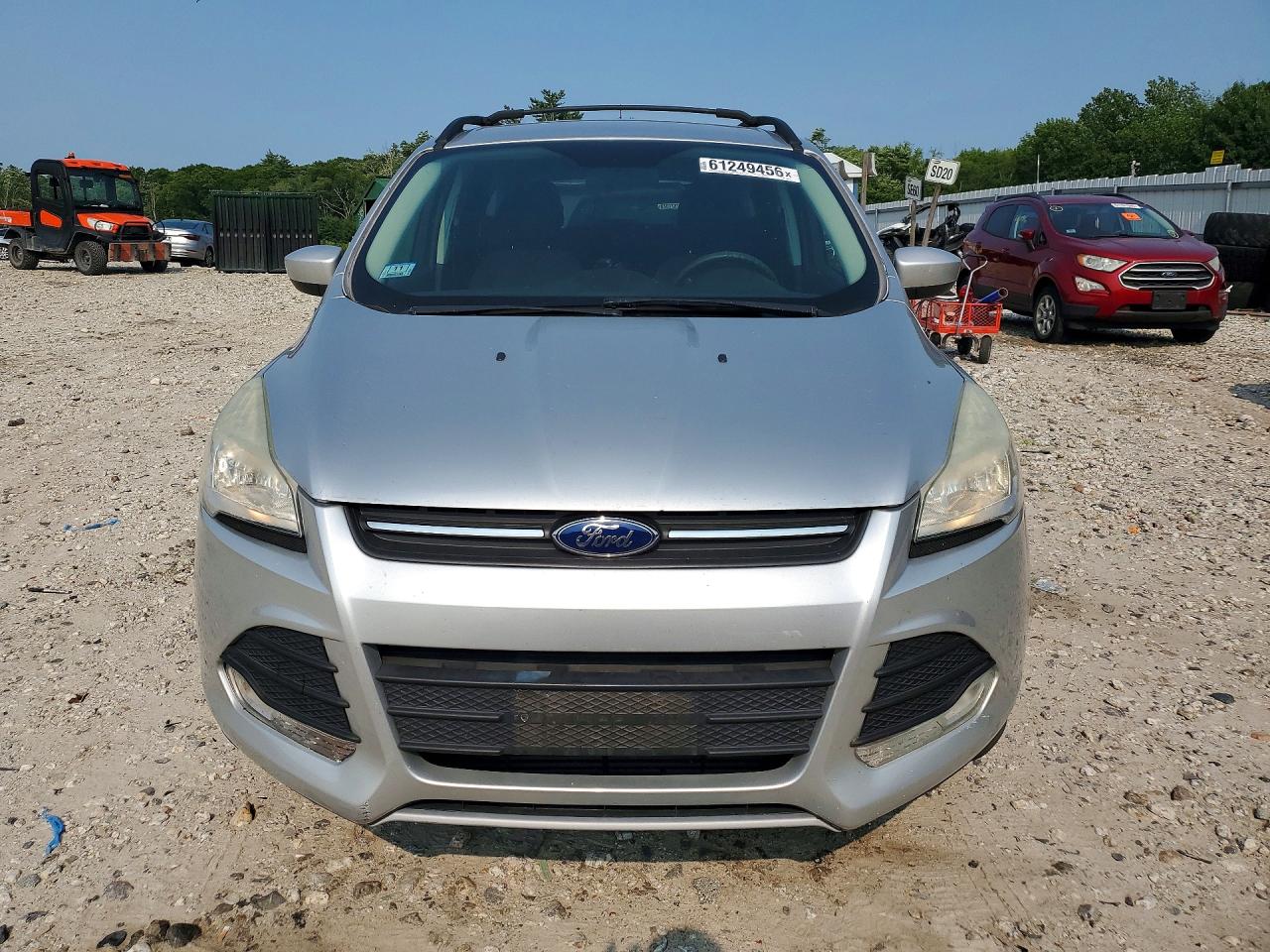 2013 Ford Escape Se Silver vin: 1FMCU9G9XDUB85274