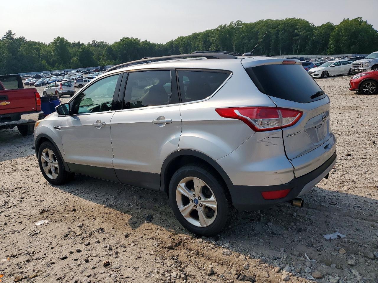 2013 Ford Escape Se Silver vin: 1FMCU9G9XDUB85274