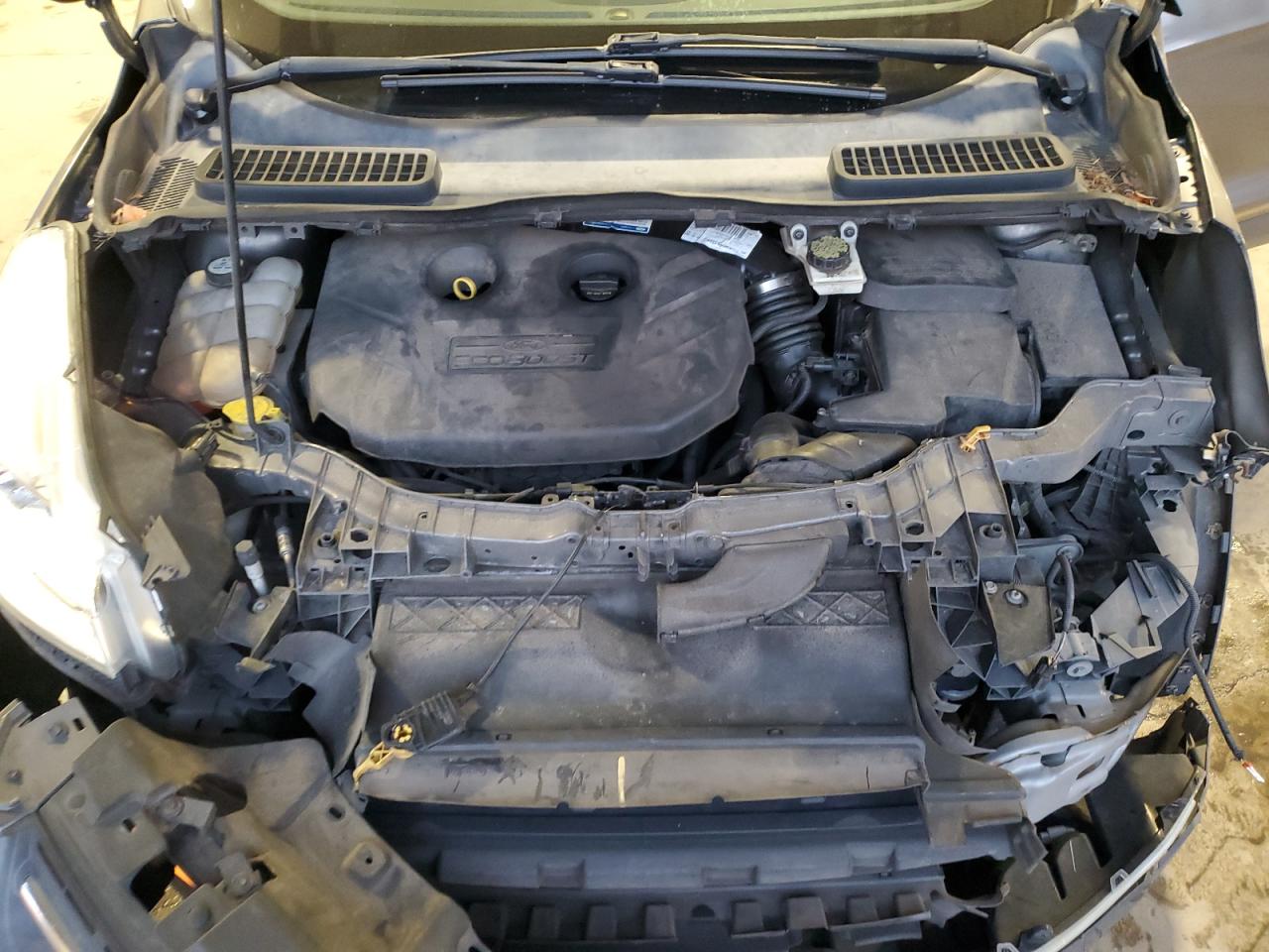 2013 Ford Escape Se Серый vin: 1FMCU9G9XDUC30178