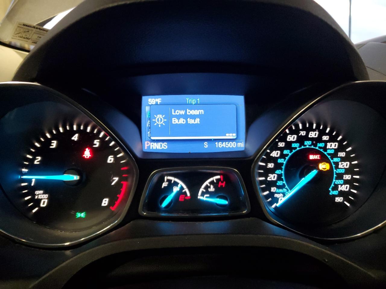 2013 Ford Escape Se Серый vin: 1FMCU9G9XDUC30178