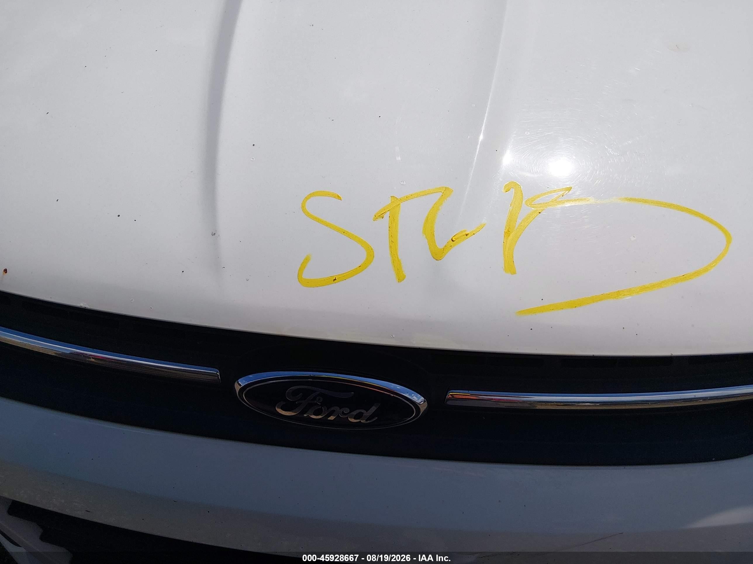 2013 Ford Escape Se White vin: 1FMCU9G9XDUD35108