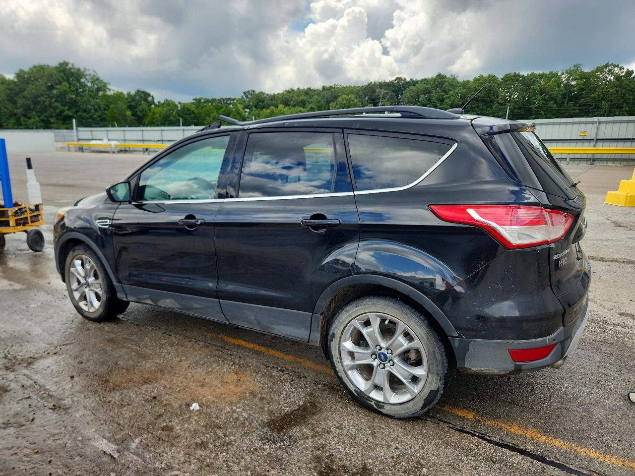 2014 Ford Escape Se Black vin: 1FMCU9G9XEUA53102