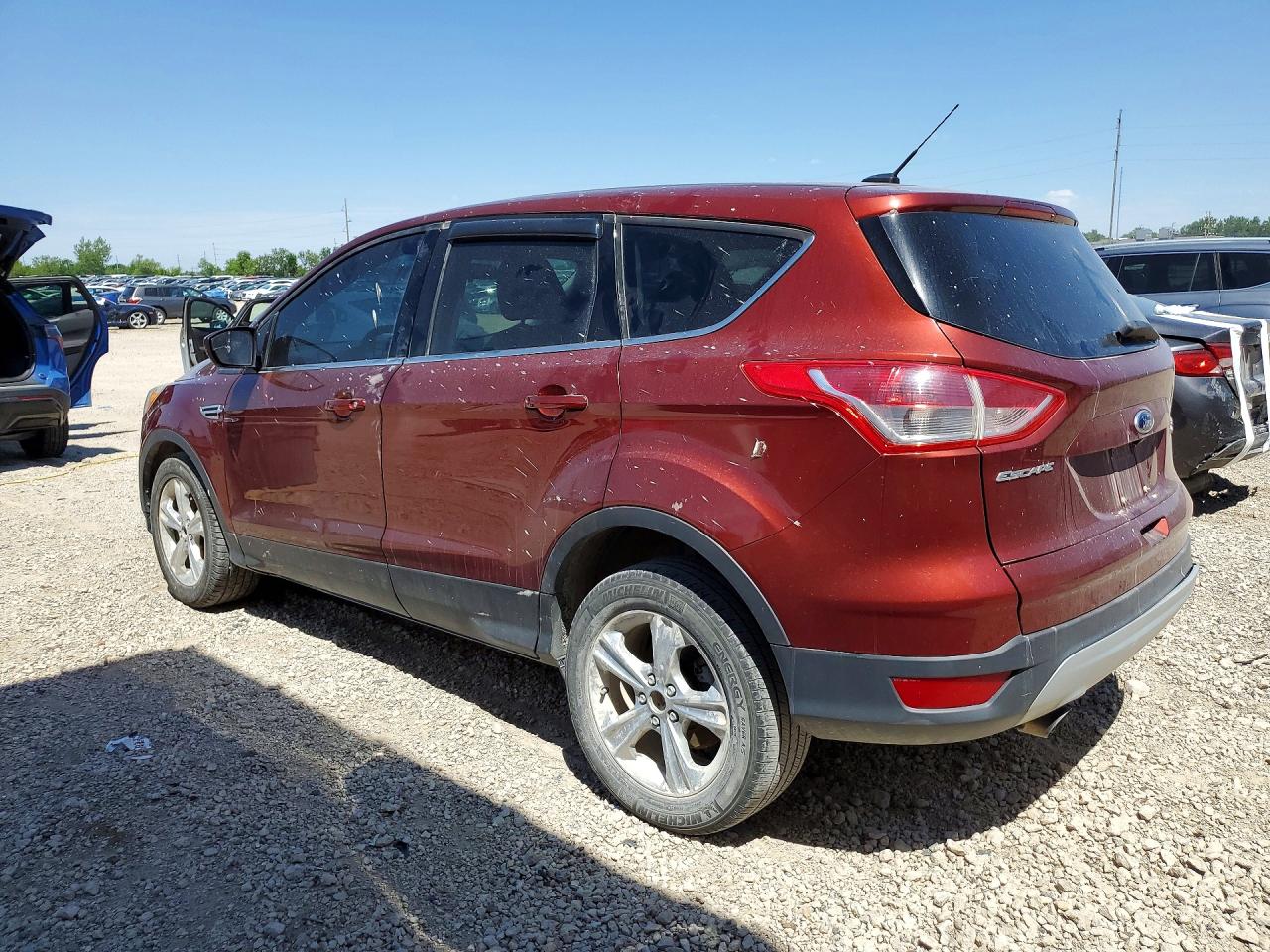 2014 Ford Escape Se Red vin: 1FMCU9G9XEUA62897