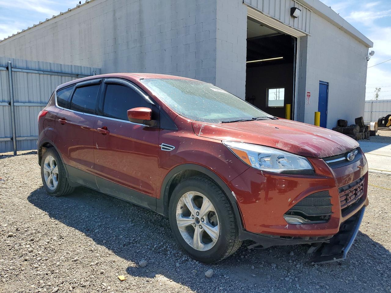 2014 Ford Escape Se Red vin: 1FMCU9G9XEUA62897