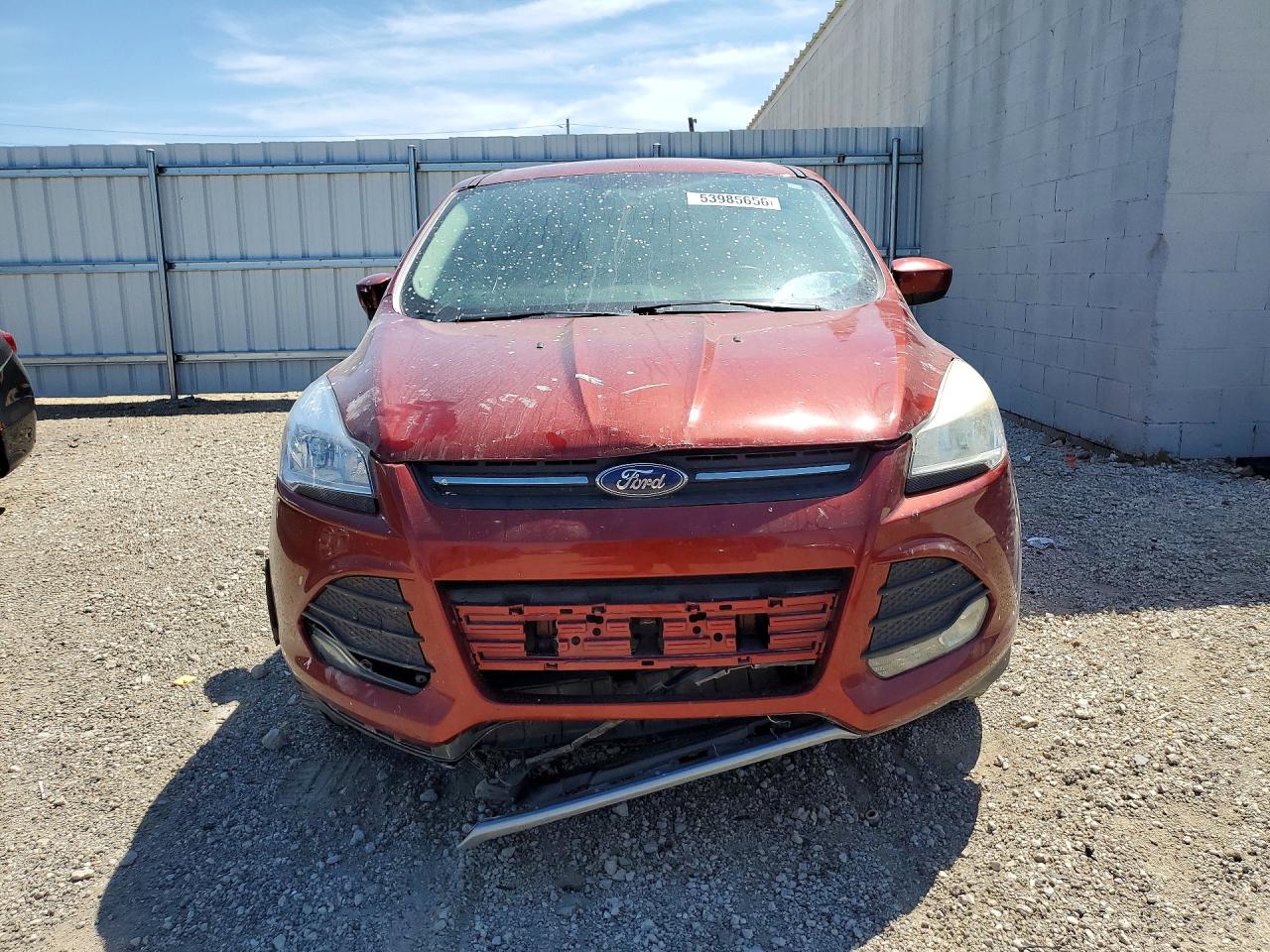 2014 Ford Escape Se Red vin: 1FMCU9G9XEUA62897