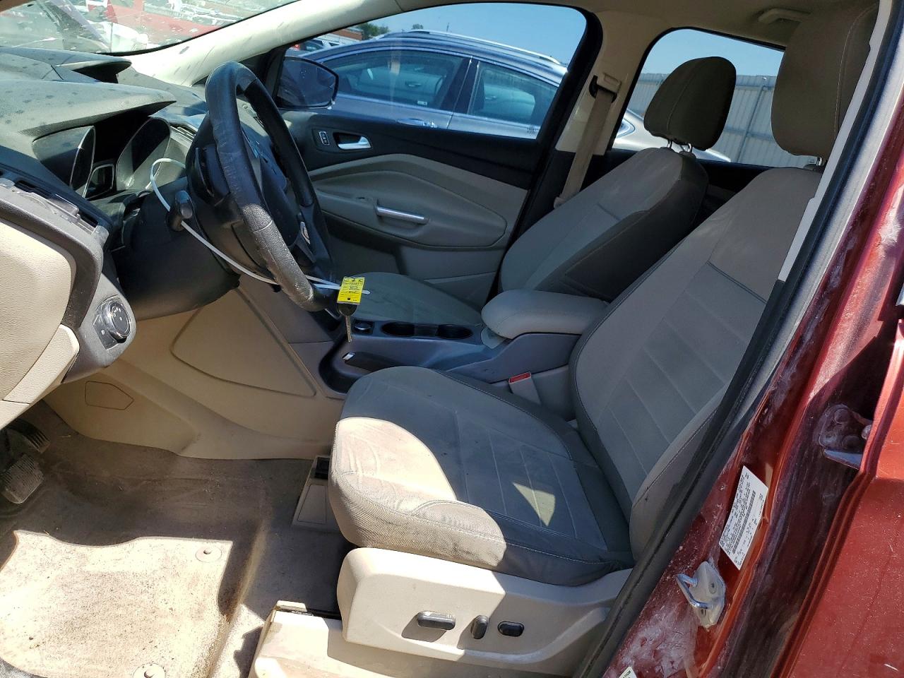 2014 Ford Escape Se Red vin: 1FMCU9G9XEUA62897