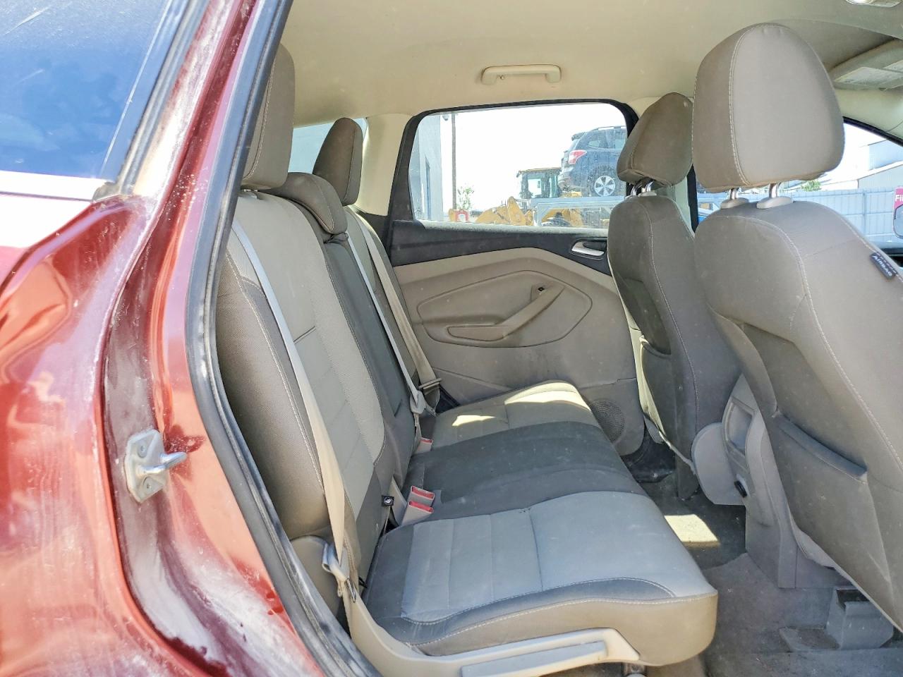2014 Ford Escape Se Red vin: 1FMCU9G9XEUA62897