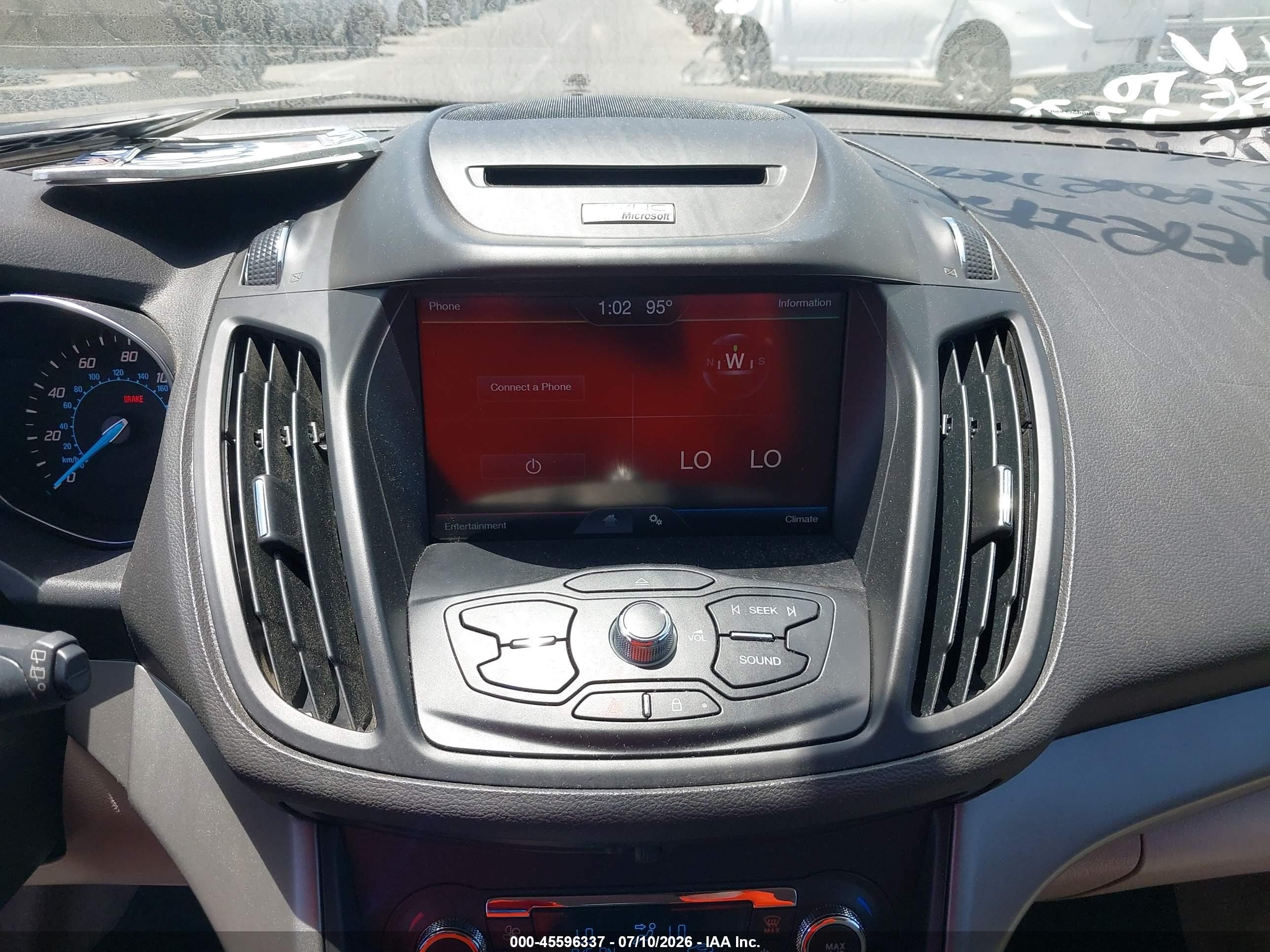 2014 Ford Escape Se White vin: 1FMCU9G9XEUA77903