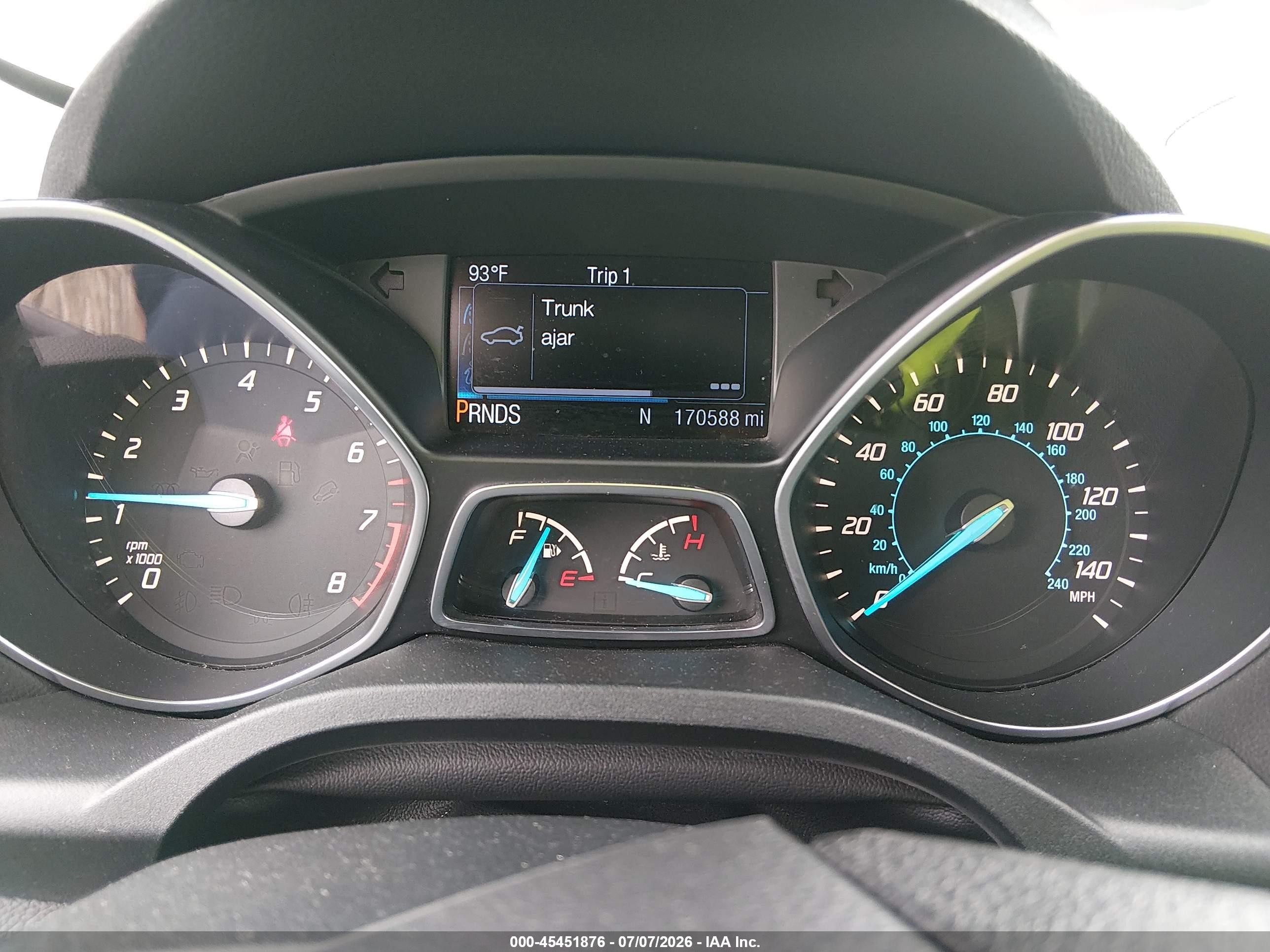 2014 Ford Escape Se Синий vin: 1FMCU9G9XEUC28917