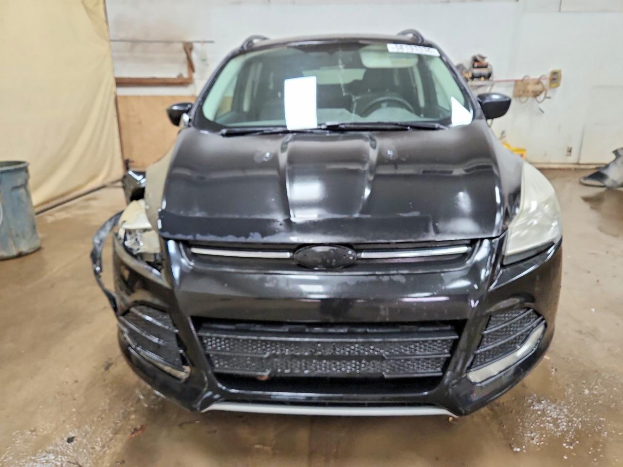 2014 Ford Escape Se Black vin: 1FMCU9G9XEUC87384