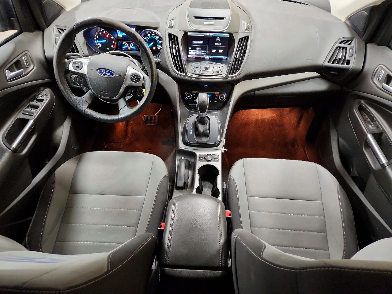 2014 Ford Escape Se Black vin: 1FMCU9G9XEUC87384