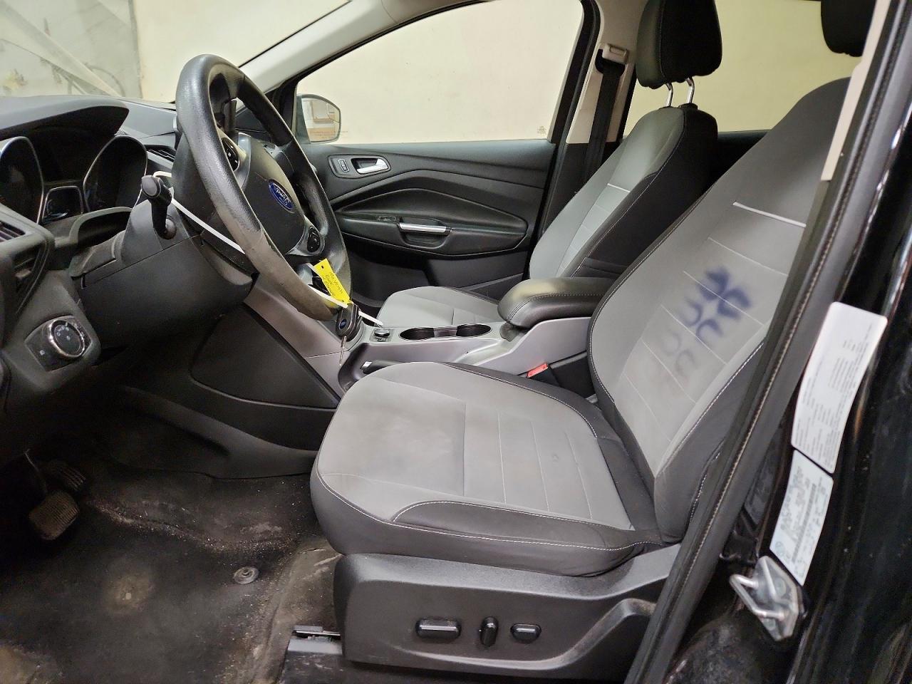 2014 Ford Escape Se Black vin: 1FMCU9G9XEUC87384