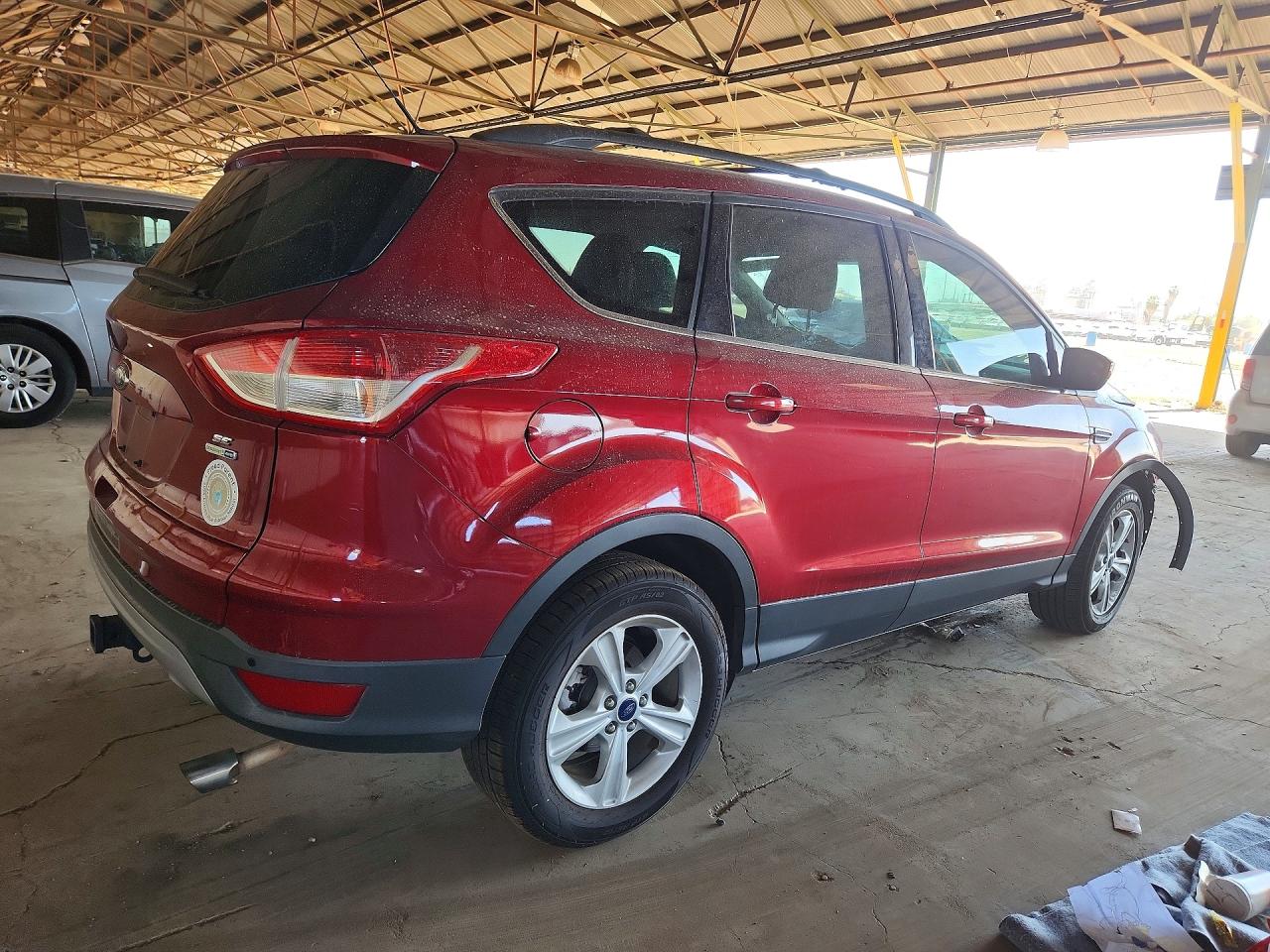 2014 Ford Escape Se Maroon vin: 1FMCU9G9XEUE13193