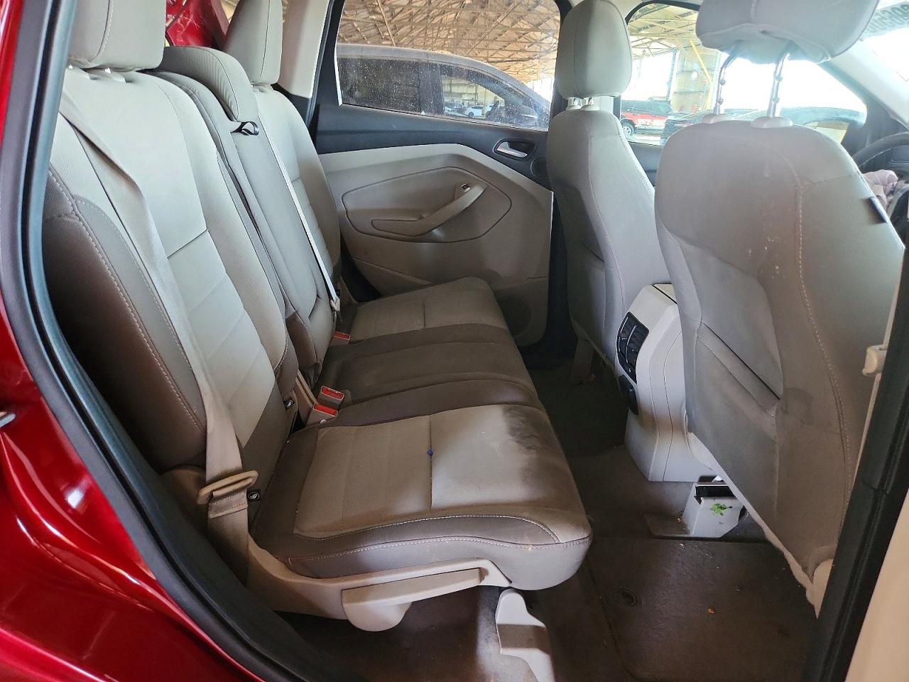 2014 Ford Escape Se Maroon vin: 1FMCU9G9XEUE13193